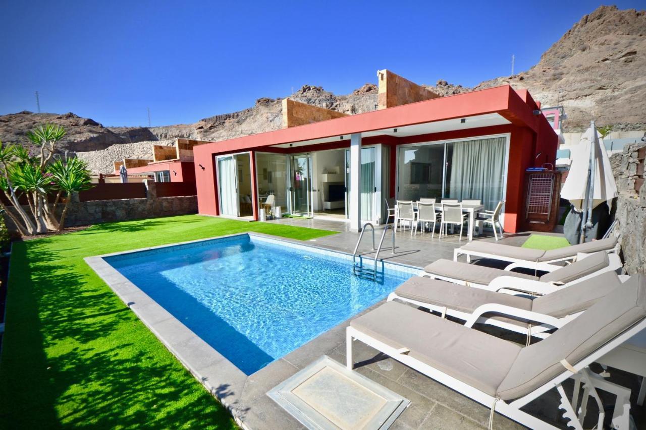 Villa Katarina In Beautiful Tauro With Private Heated Swimming Pool Taurito Kültér fotó